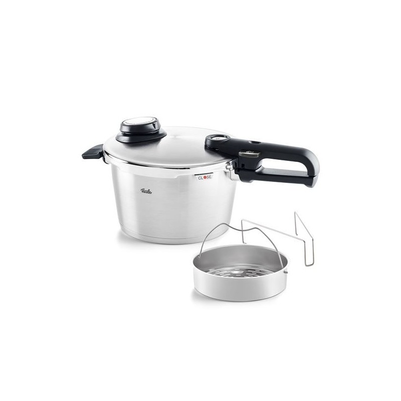Fissler Vitavit Premium Snelkookpan met Inzet, 4,5L Fissler Vitavit Premium Snelkookpan met Inzet, 4,5L