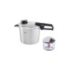 Fissler Vitavit Premium Snelkookpan met Inzet en Finecut, 6L